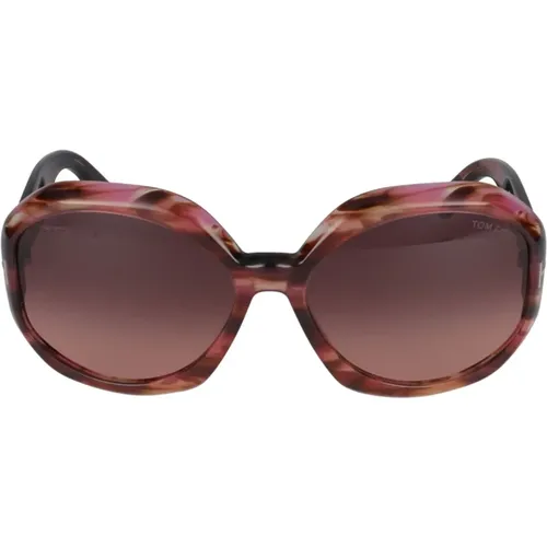 Stylische Sonnenbrille Ft1011 , Damen, Größe: 62 MM - Tom Ford - Modalova