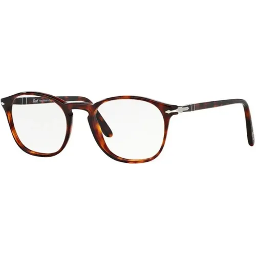Stylish Havana Frame Glasses , unisex, Sizes: 50 MM - Persol - Modalova