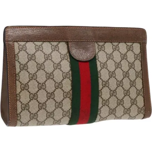 Pre-owned Leder clutches - Gucci Vintage - Modalova