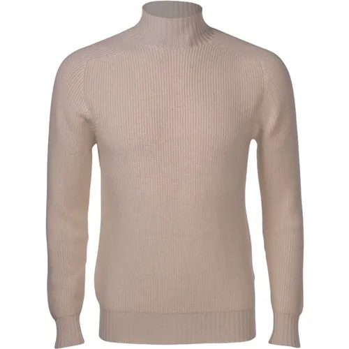 Mockneck Pullover , Herren, Größe: M - Gran Sasso - Modalova