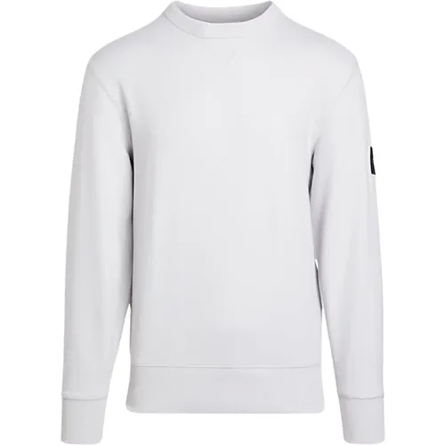 Logo Patch Sweatshirt , Herren, Größe: 2XL - Calvin Klein - Modalova