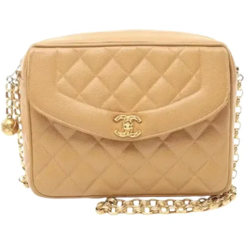 Pre-owned Leather chanel-bags , female, Sizes: ONE SIZE - Chanel Vintage - Modalova