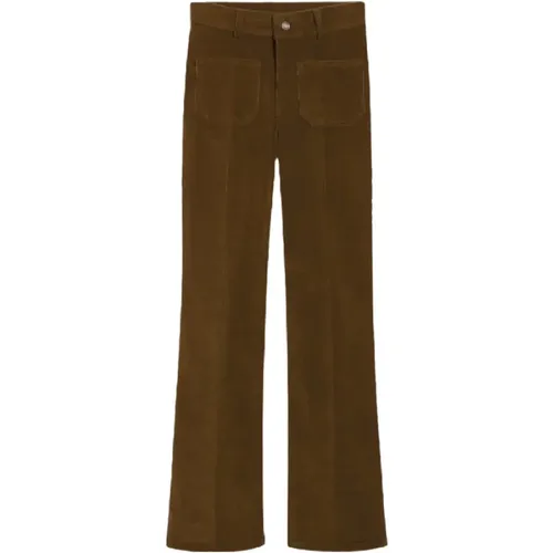 Corduroy Bootcut Pants , female, Sizes: S, XS, M - Vanessa Bruno - Modalova