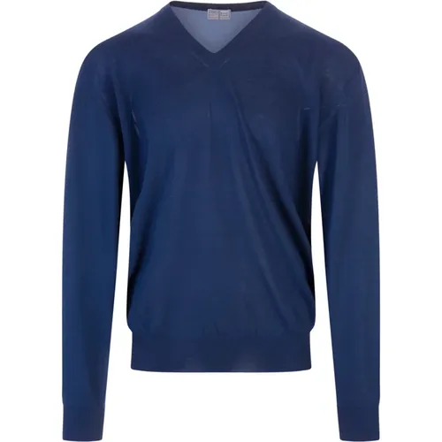 Sweaters , male, Sizes: M, 6XL, L - Fedeli - Modalova