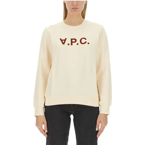 Klassischer 'Live' Sweatshirt - A.P.C. - Modalova