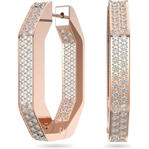 Dextera Rose Gold Earrings , female, Sizes: ONE SIZE - Swarovski - Modalova