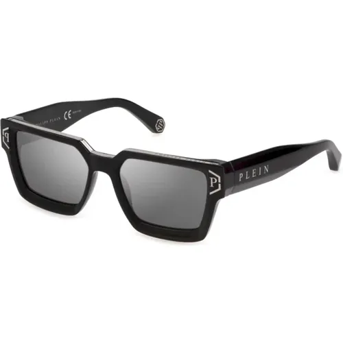 Brave Shade Sunglasses /Silver , unisex, Sizes: 57 MM - Philipp Plein - Modalova