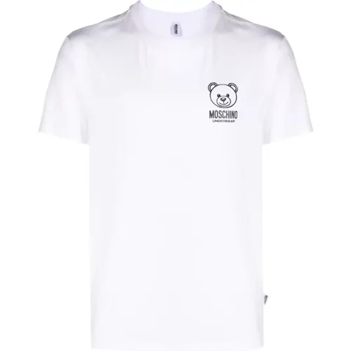T-shirts and Polos , female, Sizes: XS, L - Moschino - Modalova