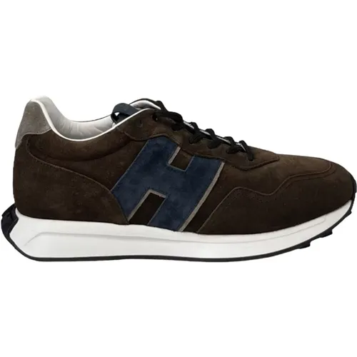 Patch Sneakers for Men , male, Sizes: 6 1/2 UK, 9 1/2 UK, 6 UK, 10 UK - Hogan - Modalova