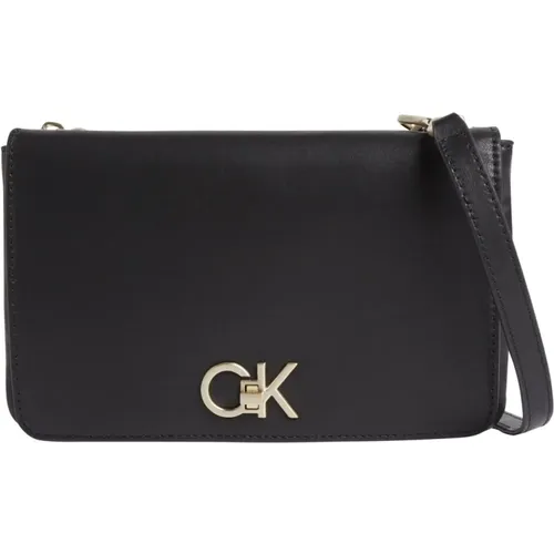 Double Gusset Crossbody Bag , female, Sizes: ONE SIZE - Calvin Klein - Modalova