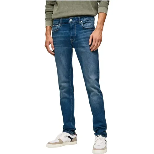 Slim-fit Jeans , male, Sizes: W32 L32, W33 L32, W30 L32, W36 L32, W31 L32 - Pepe Jeans - Modalova