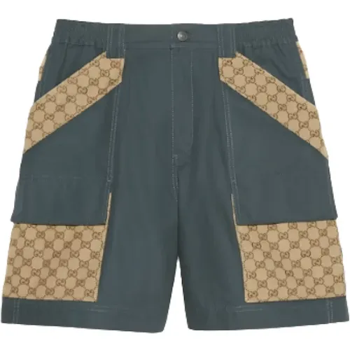 GG canvas Bermuda shorts Gucci - Gucci - Modalova