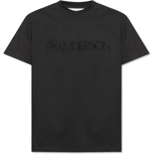 T-shirt with logo , male, Sizes: L, S, XL, M - JW Anderson - Modalova
