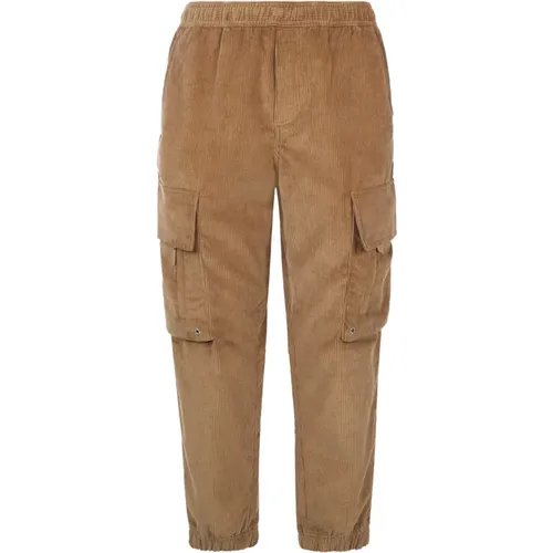 Classic BiscuitStraight Trousers , male, Sizes: S - Burberry - Modalova
