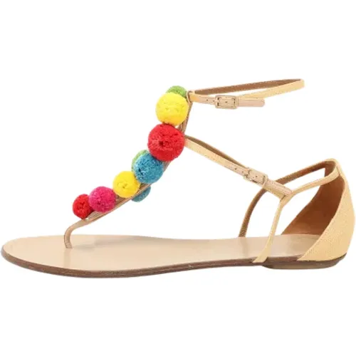 Pre-owned Canvas sandals - Aquazzura Pre-owned - Modalova