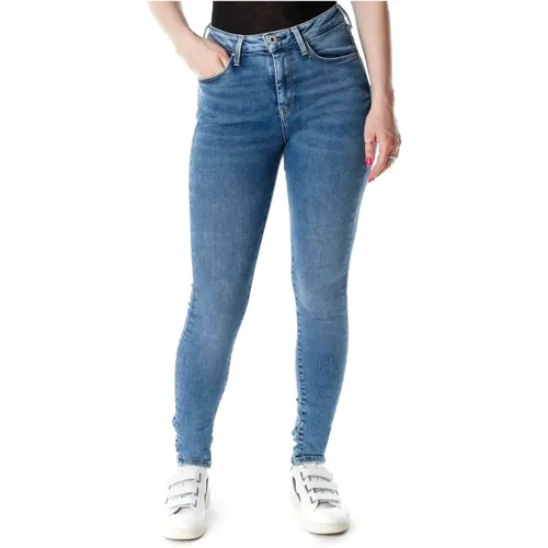 High Waist Skinny Fit Jeans - Pepe Jeans - Modalova