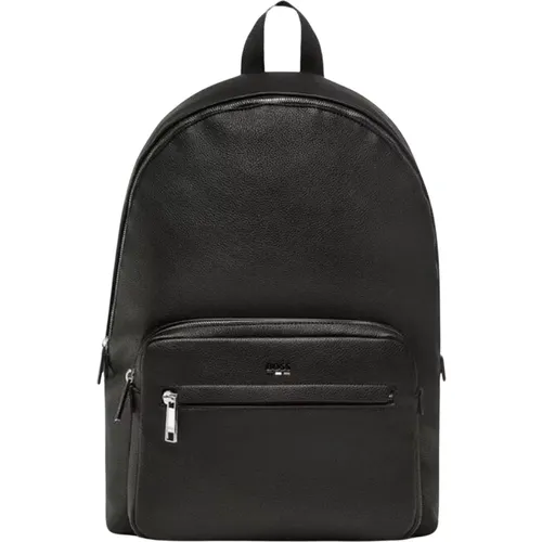 Backpack with Zip Closure , male, Sizes: ONE SIZE - Boss - Modalova