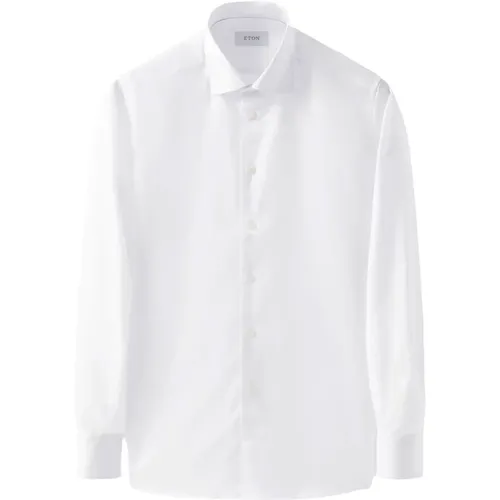 Long Sleeve Shirt , male, Sizes: 4XL, XL, 6XL, M, 2XL, 3XL - Eton - Modalova