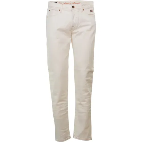 Superior Man White Jeans , male, Sizes: W36, W30, W31, W32, W33 - Roy Roger's - Modalova