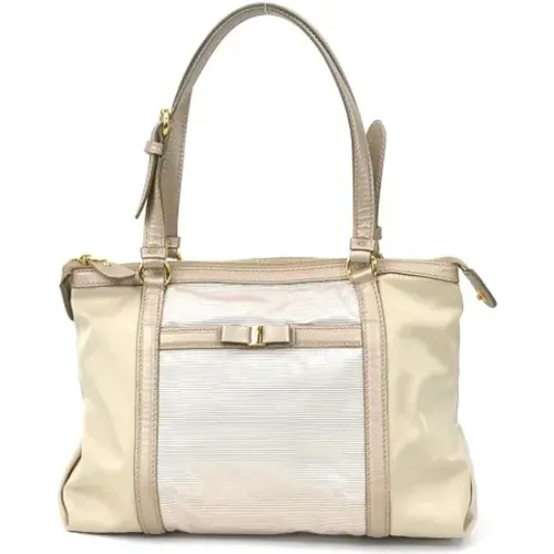 Pre-owned Fabric shoulder-bags , female, Sizes: ONE SIZE - Salvatore Ferragamo Pre-owned - Modalova