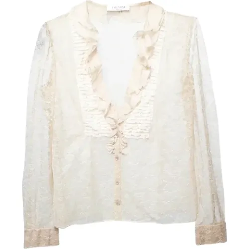 Pre-owned Lace tops , female, Sizes: L - Valentino Vintage - Modalova