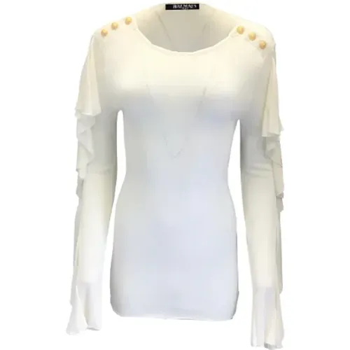 Pre-owned Stoff tops - Balmain Pre-owned - Modalova