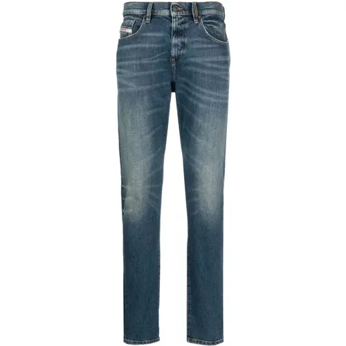 Slim D-Strukt Blaue Jeans,Slim Fit Blaue Jeans - Diesel - Modalova