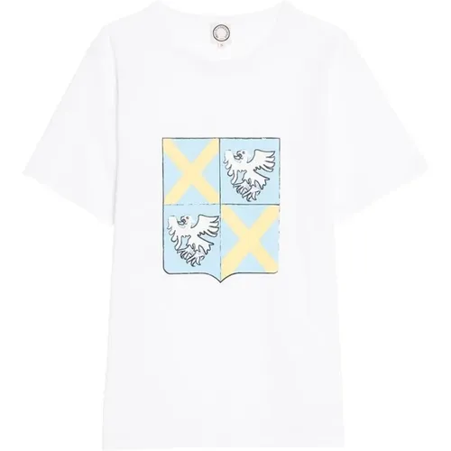 Oscar coat-of-arms T-shirt , Damen, Größe: XS - Ines De La Fressange Paris - Modalova