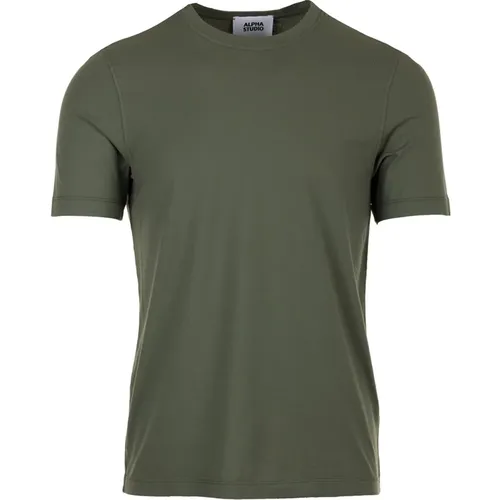 T-shirt and Polo Collection , male, Sizes: M, 2XL, XL, L - Alpha Studio - Modalova