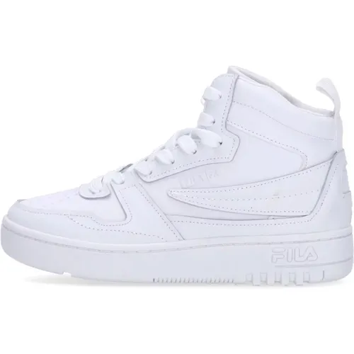 High Top Sneaker Leather Rubber , female, Sizes: 5 UK, 3 UK, 8 UK, 4 UK, 7 UK - Fila - Modalova