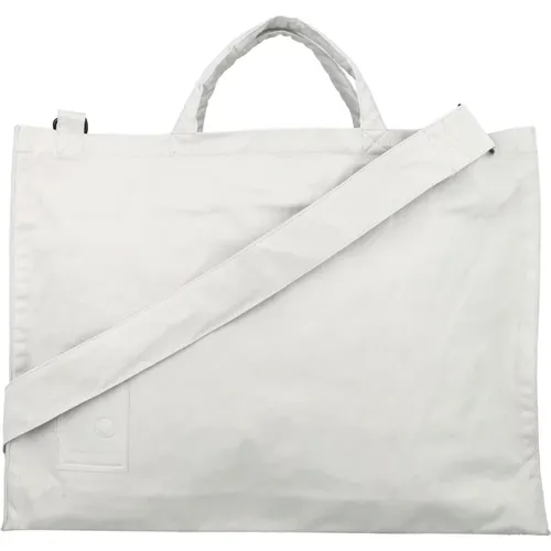 Men's Bags Handbag Silver Grey Ss24 , male, Sizes: ONE SIZE - Ten C - Modalova