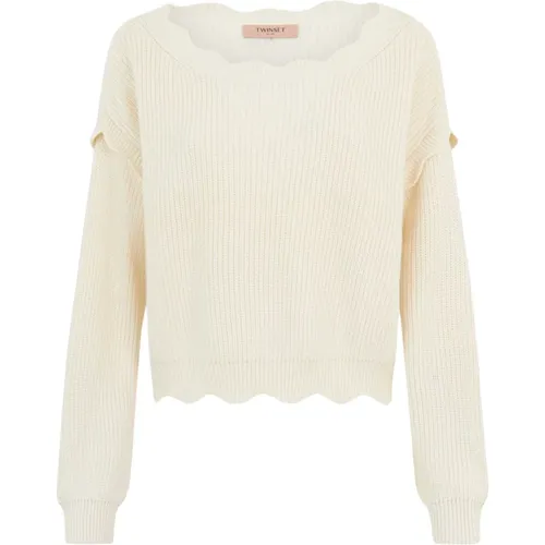Snow Sweater , female, Sizes: M, L, XL - Twinset - Modalova
