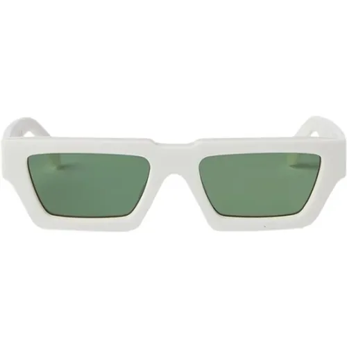 Off , Luxus Stil Sonnenbrille , unisex, Größe: 54 MM - Off White - Modalova