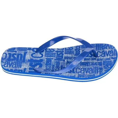 Herren Logo Flip Flop Sandale - Just Cavalli - Modalova