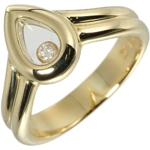 Goldener Chopard Ring, Gebraucht - Chopard Pre-owned - Modalova