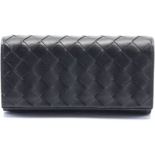 Pre-owned Leather wallets , female, Sizes: ONE SIZE - Bottega Veneta Vintage - Modalova