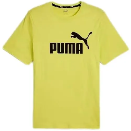 Herren Logo T-shirt , Herren, Größe: L - Puma - Modalova