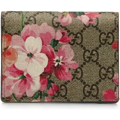 Pre-owned Canvas wallets , female, Sizes: ONE SIZE - Gucci Vintage - Modalova