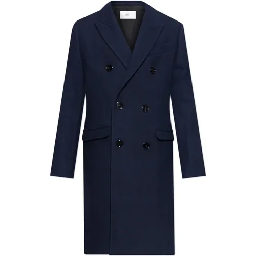 Wool Coat , male, Sizes: XL - Ami Paris - Modalova