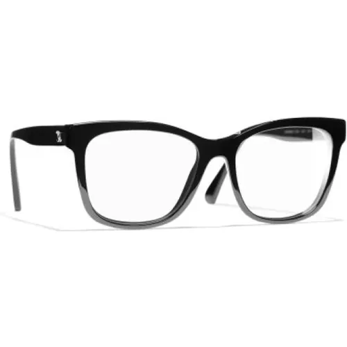 Schwarze Optische Brille mit Zubehör , Damen, Größe: 51 MM - Chanel - Modalova