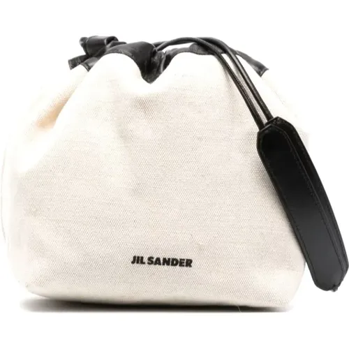 Stilvolle Lederhandtasche für den täglichen Gebrauch - Jil Sander - Modalova