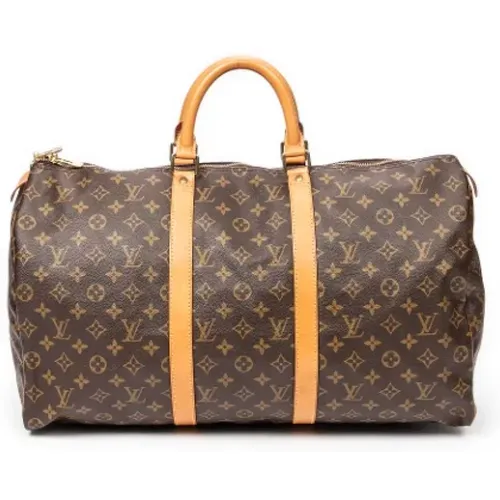 Pre-owned Coated canvas handbags , female, Sizes: ONE SIZE - Louis Vuitton Vintage - Modalova