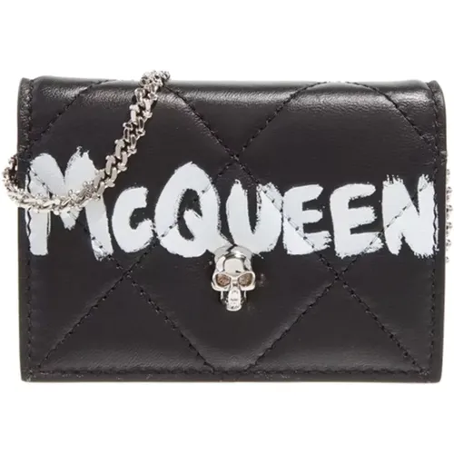 Women's Accessories Wallets Ss22 , female, Sizes: ONE SIZE - alexander mcqueen - Modalova