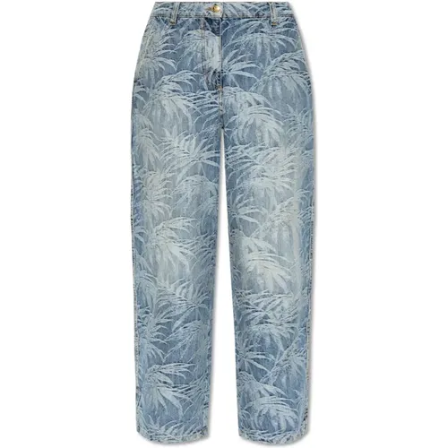 Weite Bein Jeans , Damen, Größe: W25 - Palm Angels - Modalova