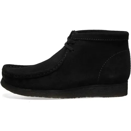 Suede Wallabee Boots , male, Sizes: 7 1/2 UK, 10 1/2 UK, 10 UK, 7 UK, 8 1/2 UK, 13 UK, 9 UK - Clarks - Modalova