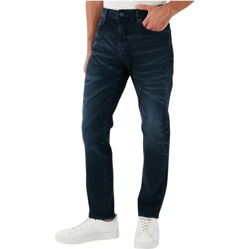 Blaue Stylische Hose - Armani Exchange - Modalova