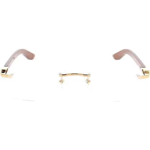 Genuine Horn Sunglasses , unisex, Sizes: ONE SIZE - Cartier - Modalova