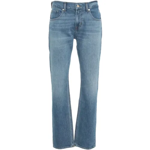 Blaue Jeans The Straight Underline - 7 For All Mankind - Modalova