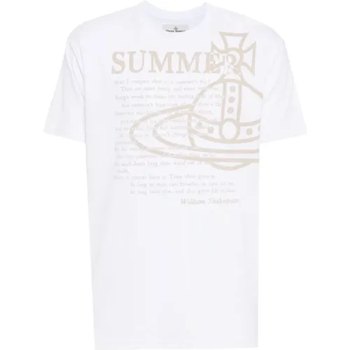 Sommer Klassische Weiße T-shirts und Polos , Damen, Größe: XL - Vivienne Westwood - Modalova