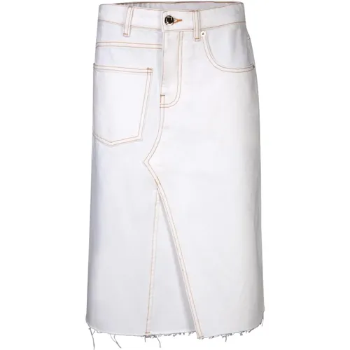 Denim Skirts Tory Burch - TORY BURCH - Modalova